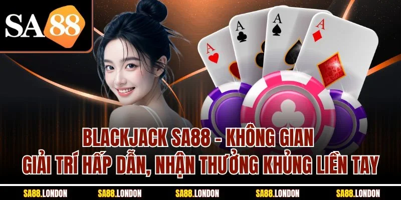 Blackjack SA88 - Không gian giải trí hấp dẫn, nhận thưởng khủng liền tay